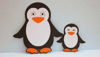 Set creativ pinguin mare