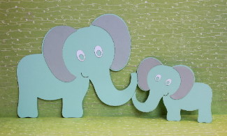 Set creativ elefant mare